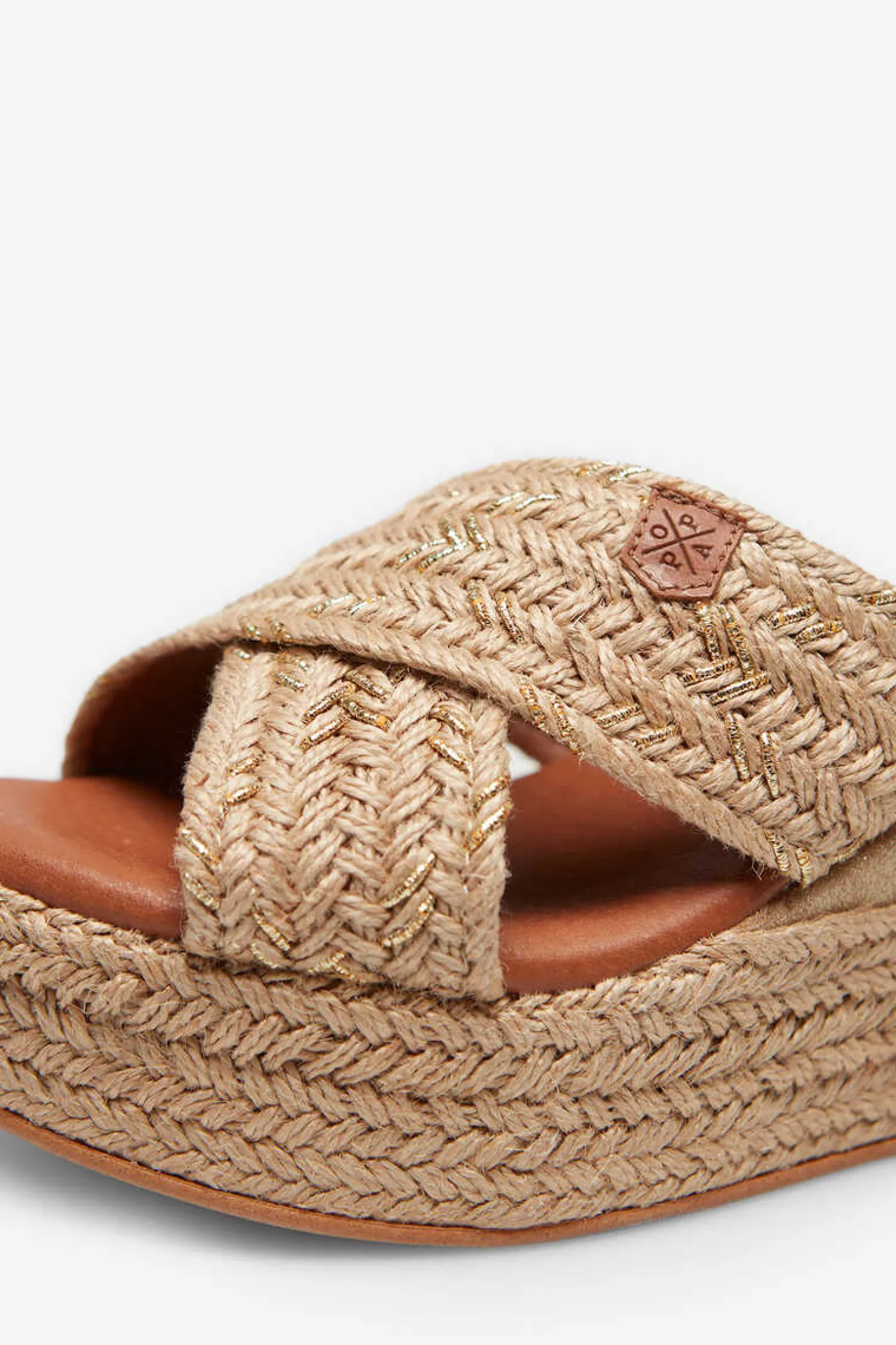 Popa Alpercatas-Albufera Chiara Ouro Juta