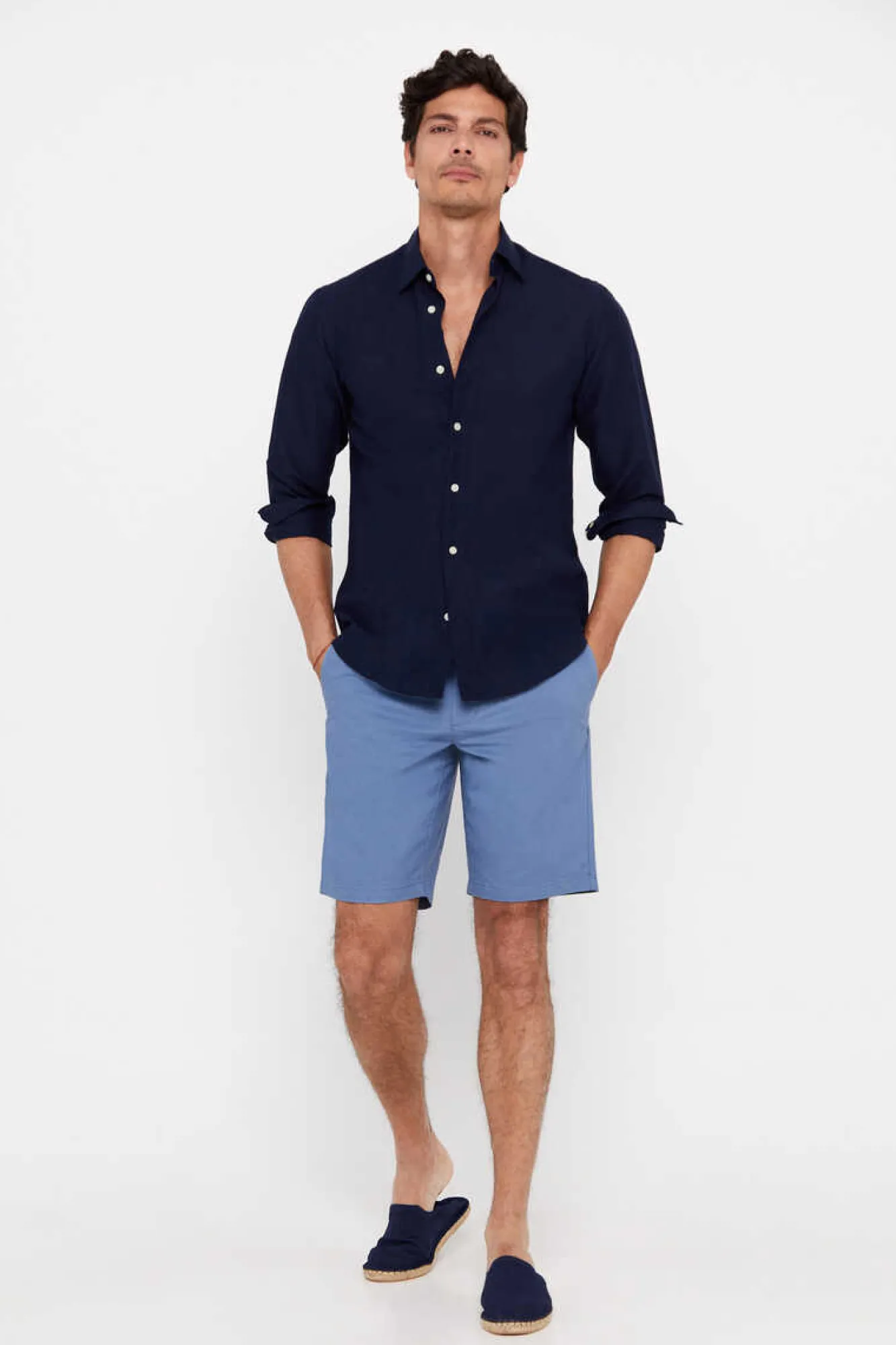 Cortefiel Bermuda Azul New