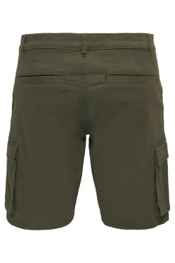 Only & Sons Bermuda Cargo Verde Online