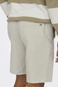 Only & Sons Bermuda Casual Cinza Best