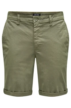 Only & Sons Bermuda Estilo Chino Verde Sale