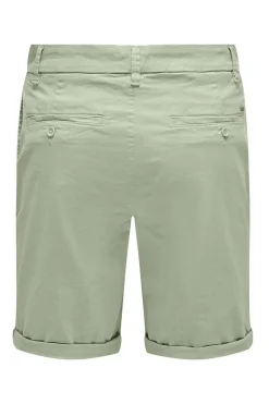 Only & Sons Bermuda Estilo Chino Verde Hot