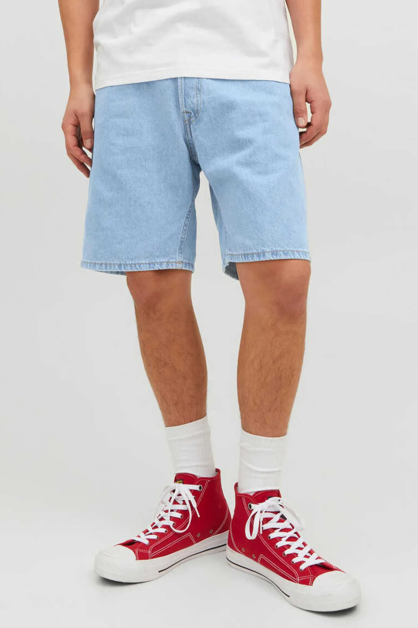 Jack & Jones Bermuda Vaquera Azul Azulado Sale