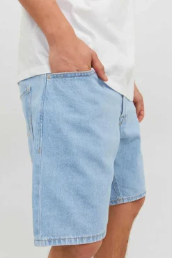 Jack & Jones Bermuda Vaquera Azul Azulado Sale