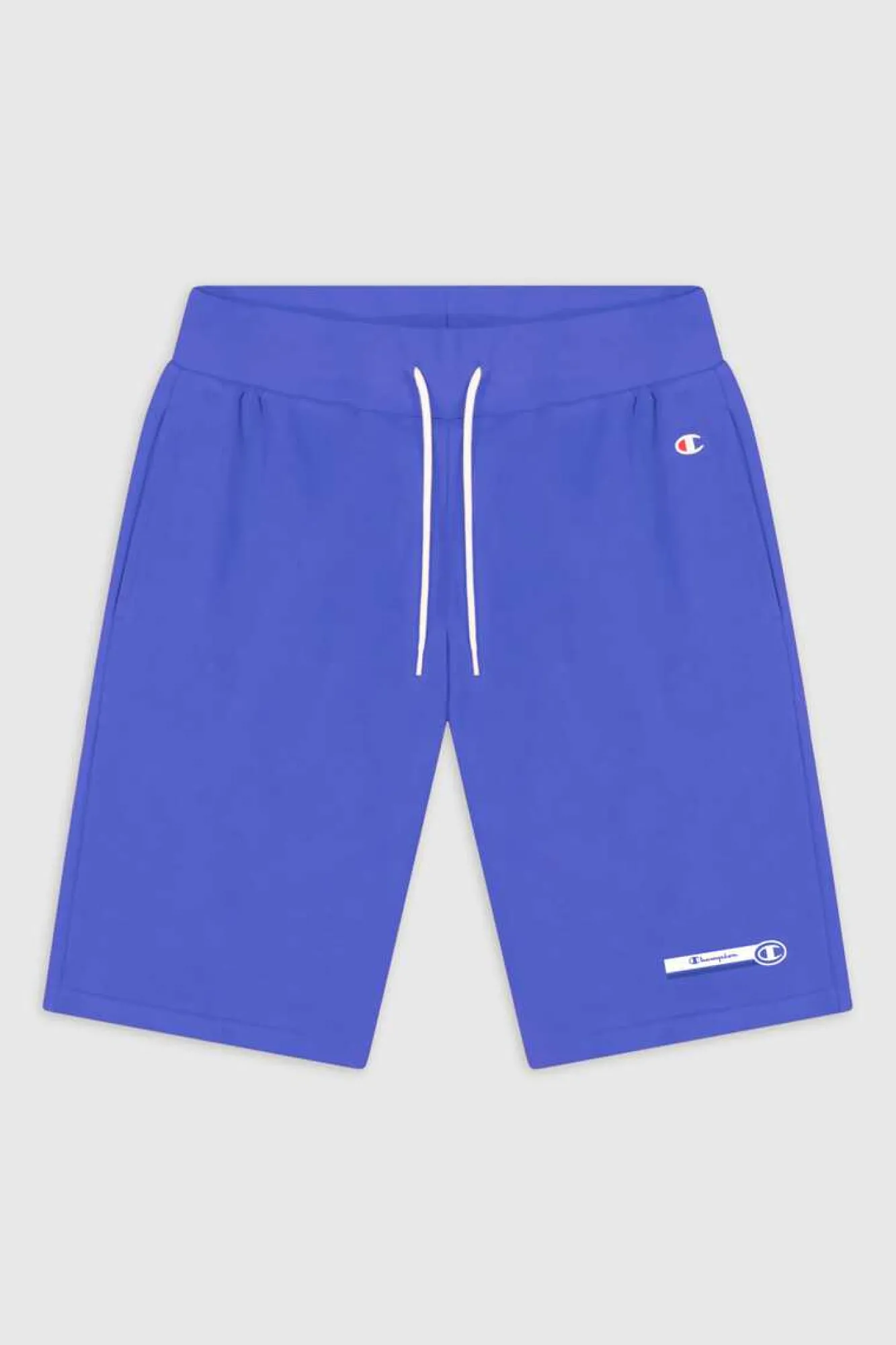 Champion Bermudas De Algodao E Cintura Com Logo Azul Best