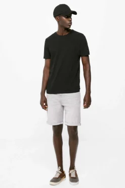 Springfield Bermudas Denim Basicas Slim Cinzento Lavagem Clara Cinza Clearance