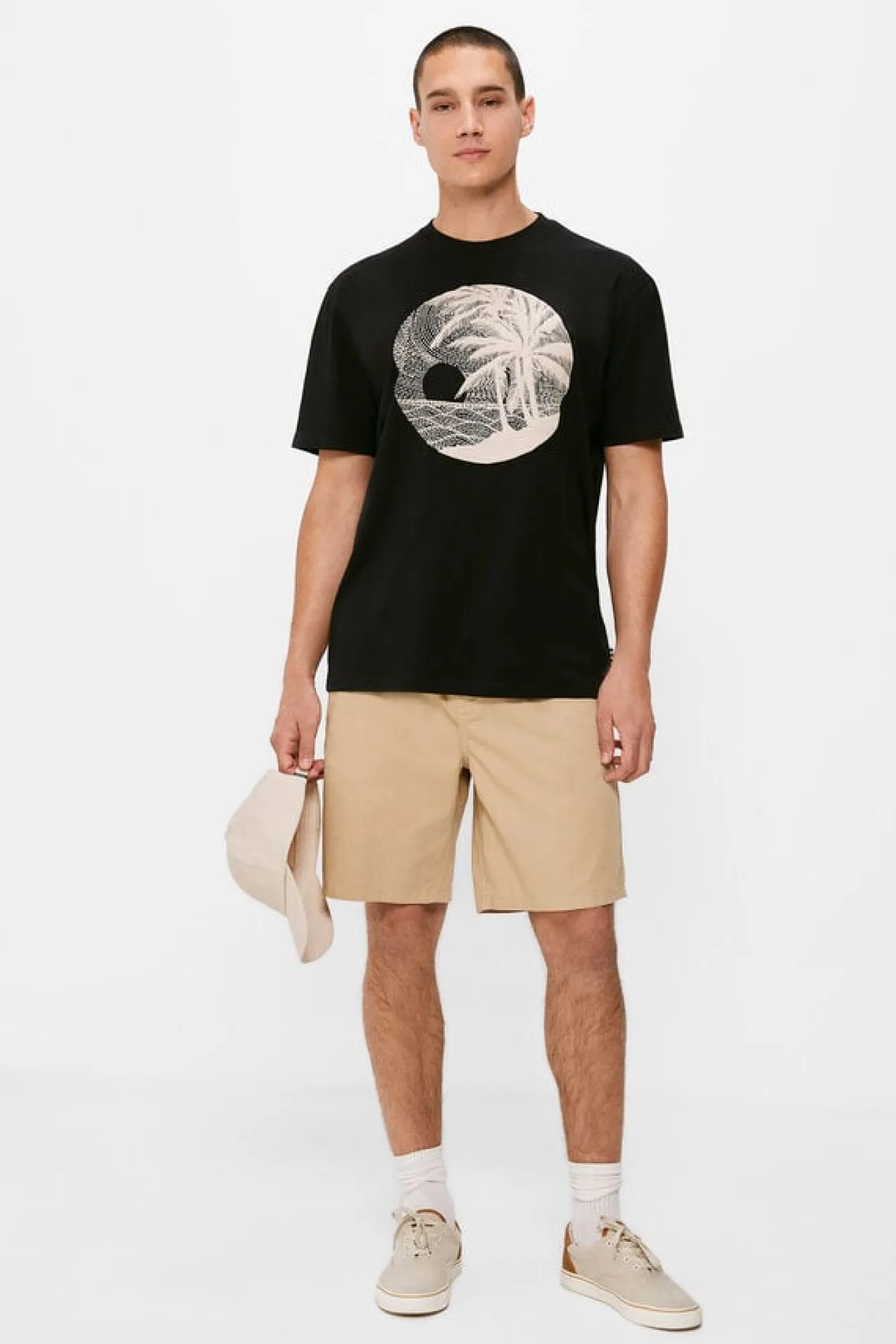 Springfield Bermudas Leves Camel Best