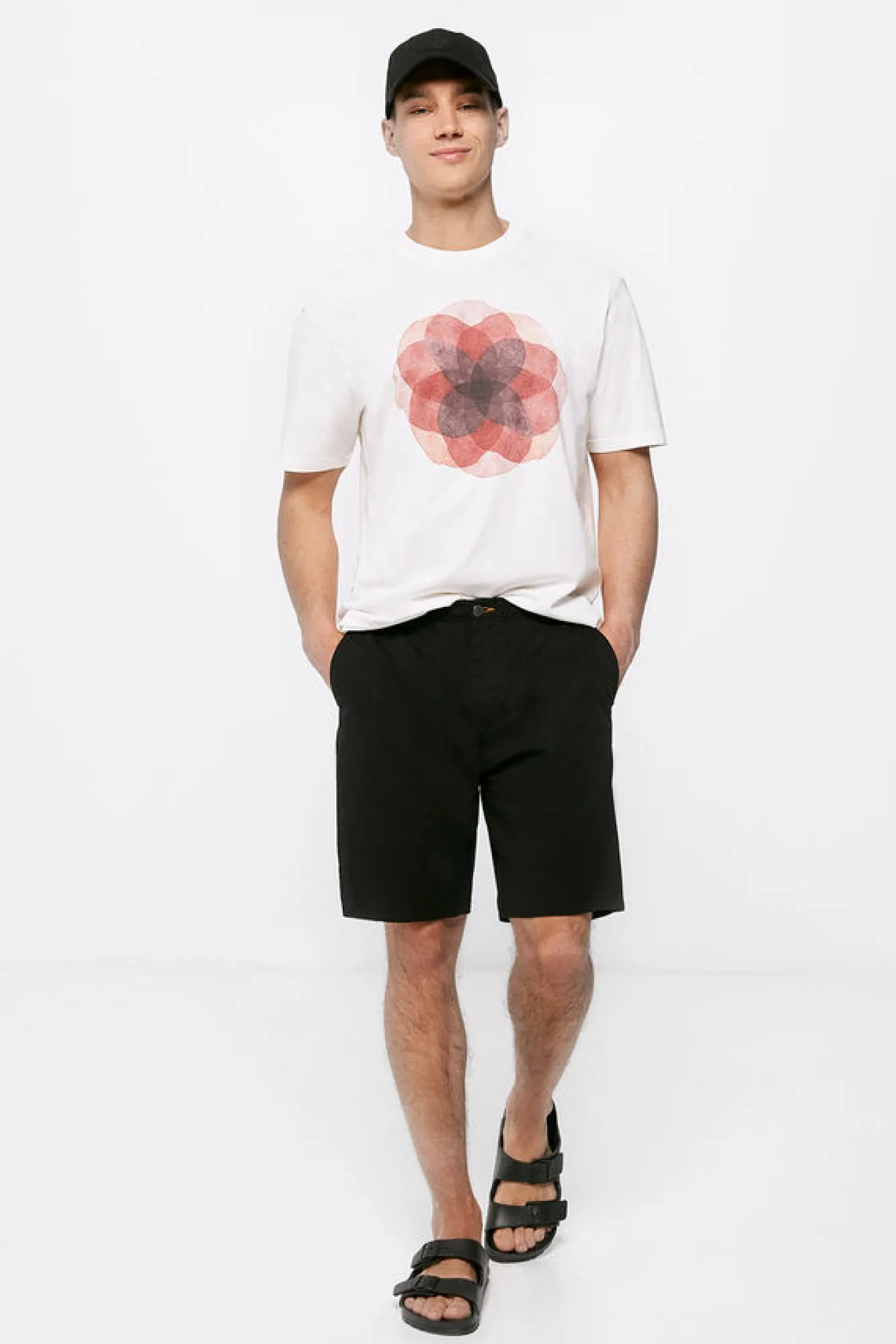 Springfield Bermudas Leves Preto Sale