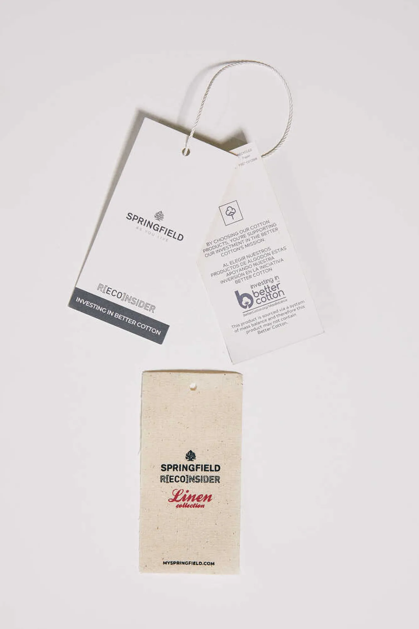 Springfield Bermudas Linho Com Debrum Camel Hot