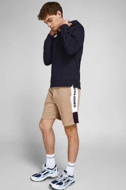 Jack & Jones Bermudas Logo Faixa Beige Sale