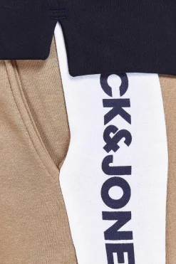 Jack & Jones Bermudas Logo Faixa Beige Sale