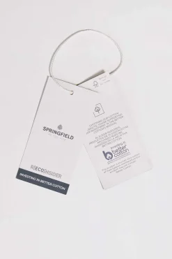 Springfield Bermudas Microestampadas Castanho Outlet