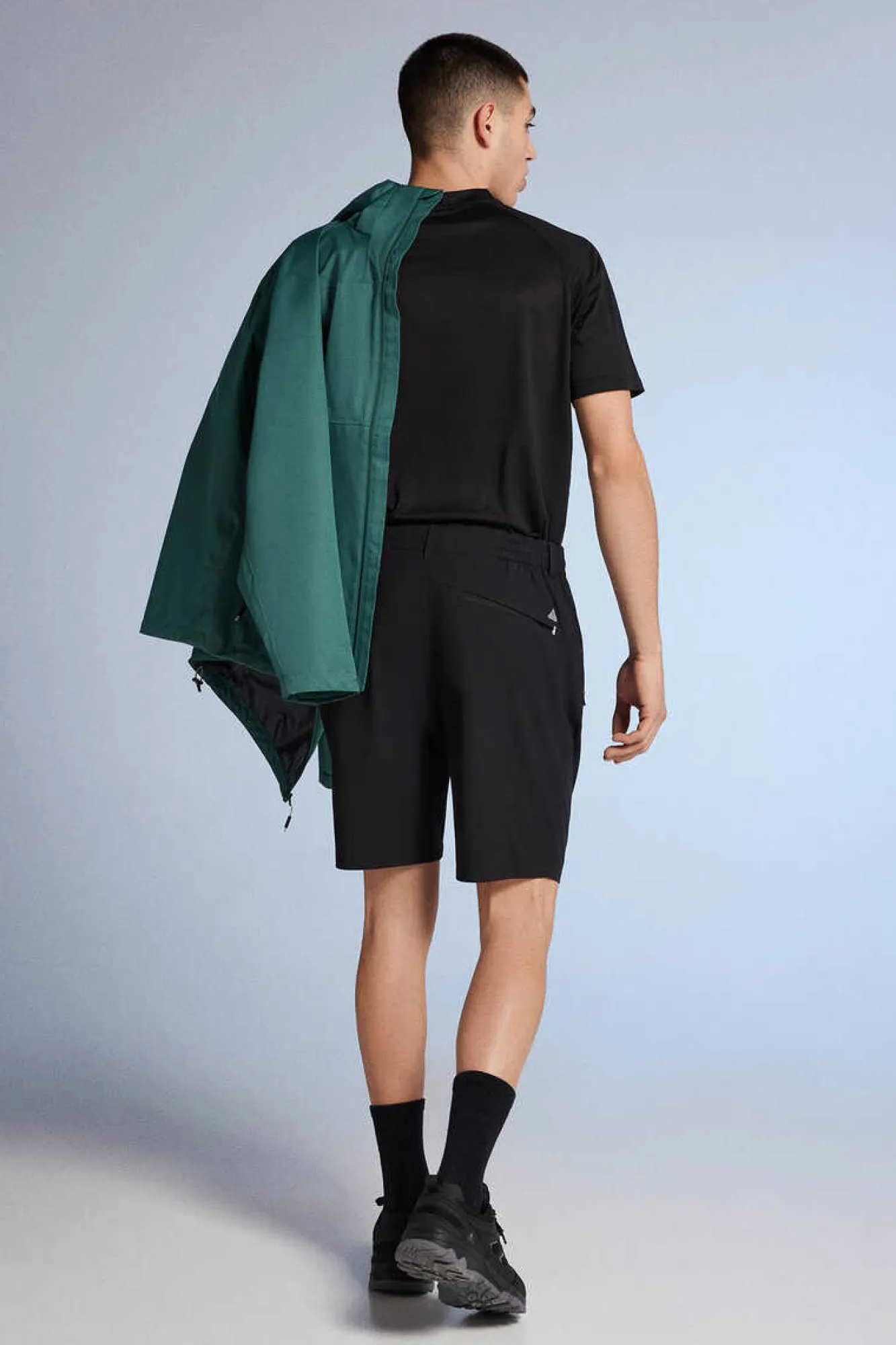 Springfield Bermudas Tecnicas Oudoor Preto New