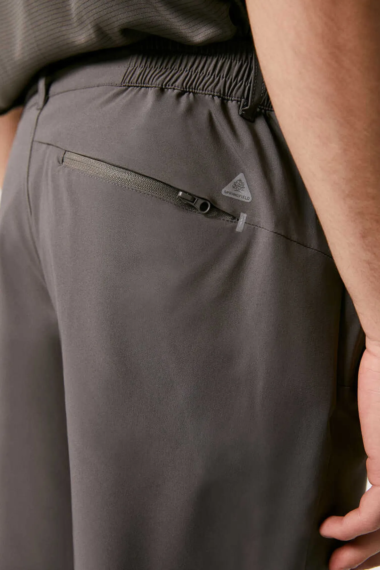 Springfield Bermudas Tecnicas Oudoor Mix Cinza Outlet