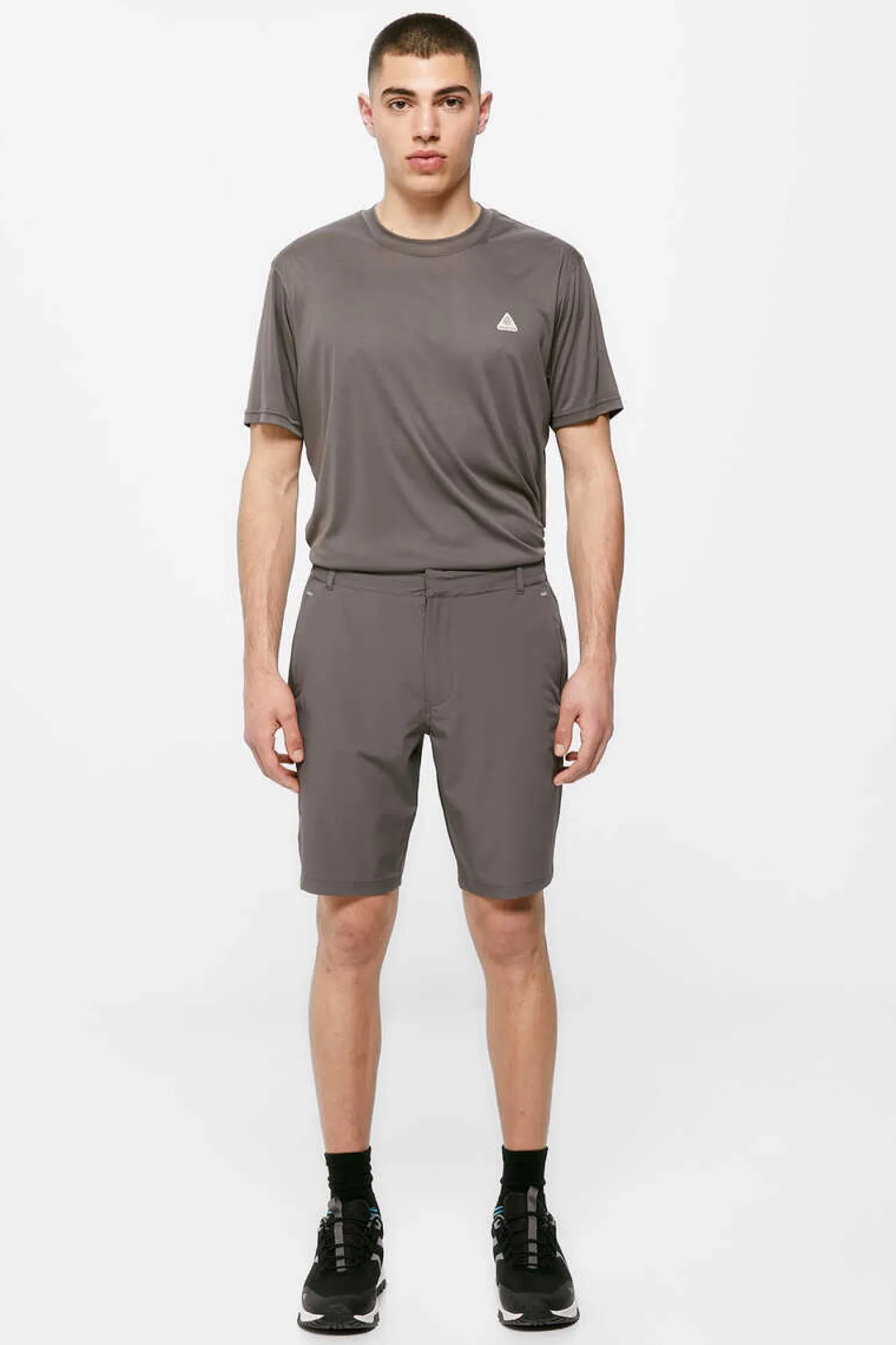 Springfield Bermudas Tecnicas Oudoor Mix Cinza Outlet