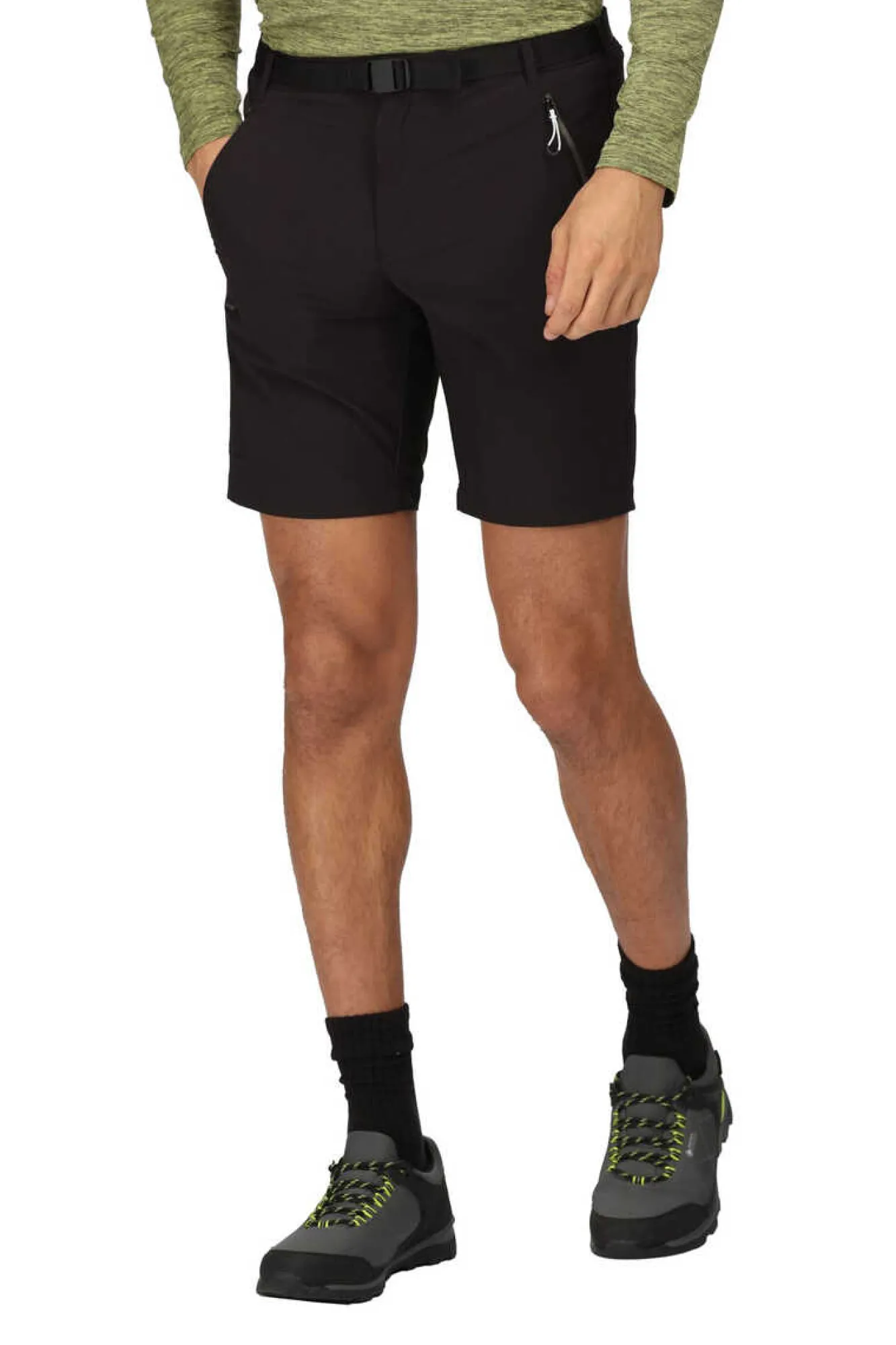 Regatta Bermudas Xert Stretch Iii Preto Discount