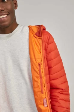 Springfield Blazer Acolchoado Capuz Laranja Sale