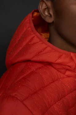 Springfield Blazer Acolchoado Capuz Laranja Sale