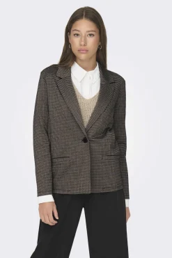 JDY Blusoes E Casacos-Blazer Aos Quadrados