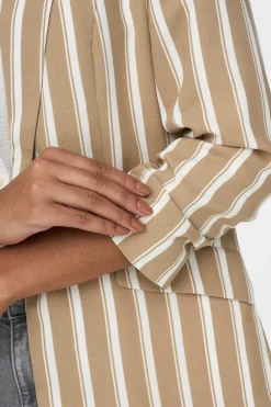 Only Blusoes E Casacos-Blazer Com Manga Enrolada