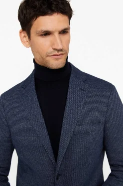 Cortefiel Blazer De Malha Azul