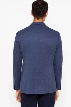 Cortefiel Blazer De Malha Azul Discount