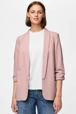 Pieces Blusoes E Casacos-Blazer De Manga 3/4