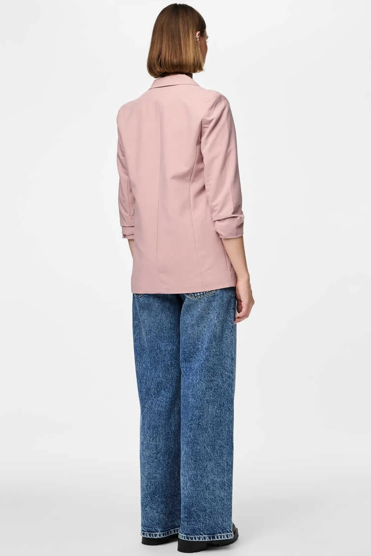 Pieces Blusoes E Casacos-Blazer De Manga 3/4