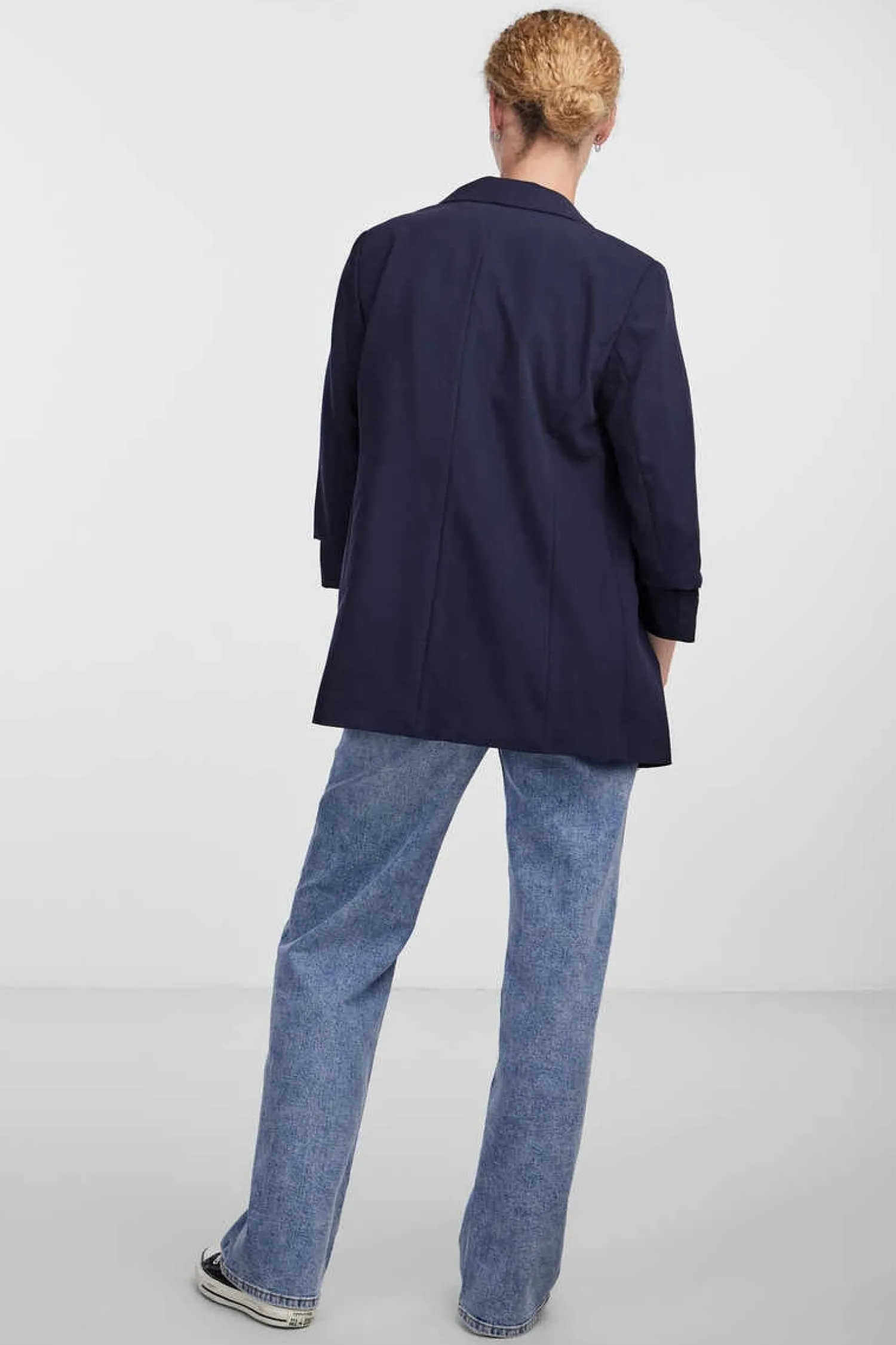 Pieces Blusoes E Casacos-Blazer De Manga 3/4