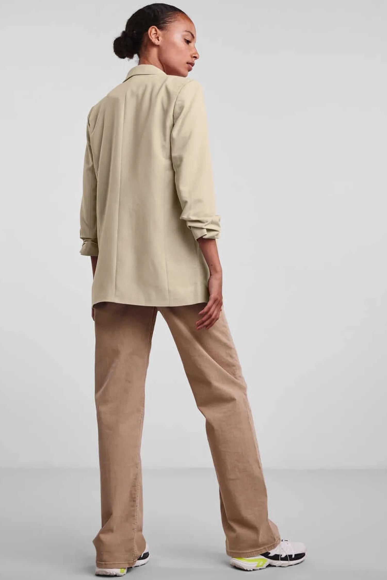 Pieces Blusoes E Casacos-Blazer De Manga 3/4