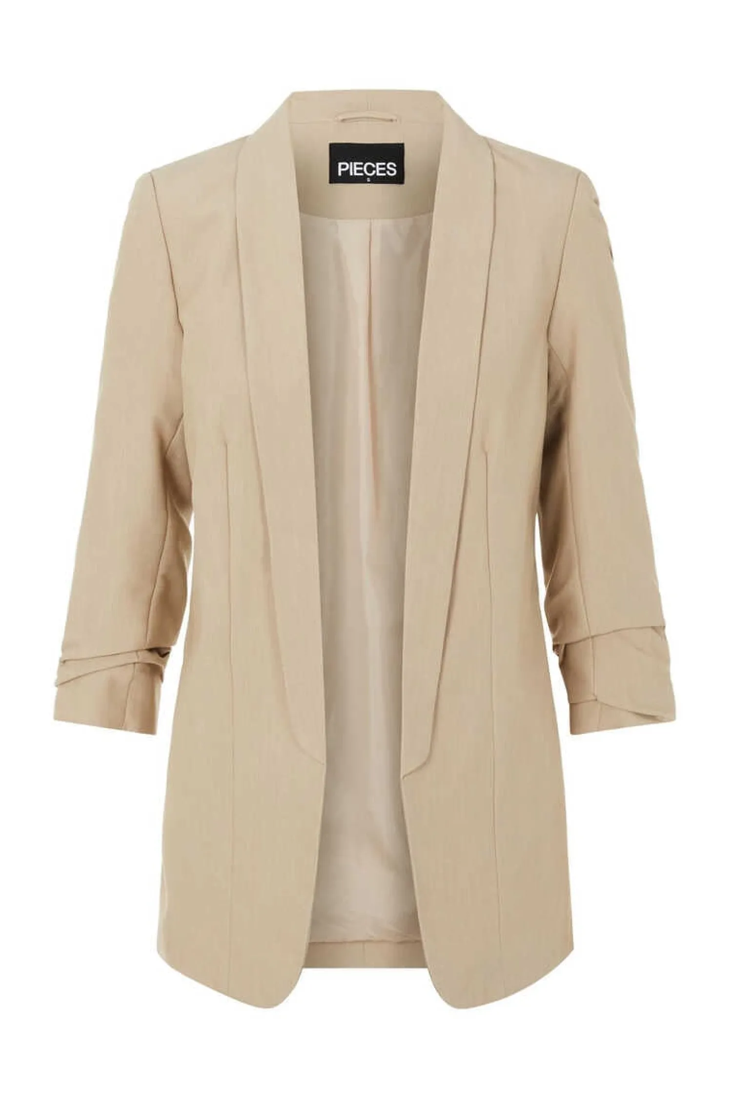 Pieces Blusoes E Casacos-Blazer De Manga 3/4