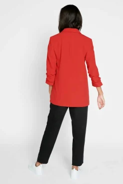 Pieces Blusoes E Casacos-Blazer De Manga 3/4