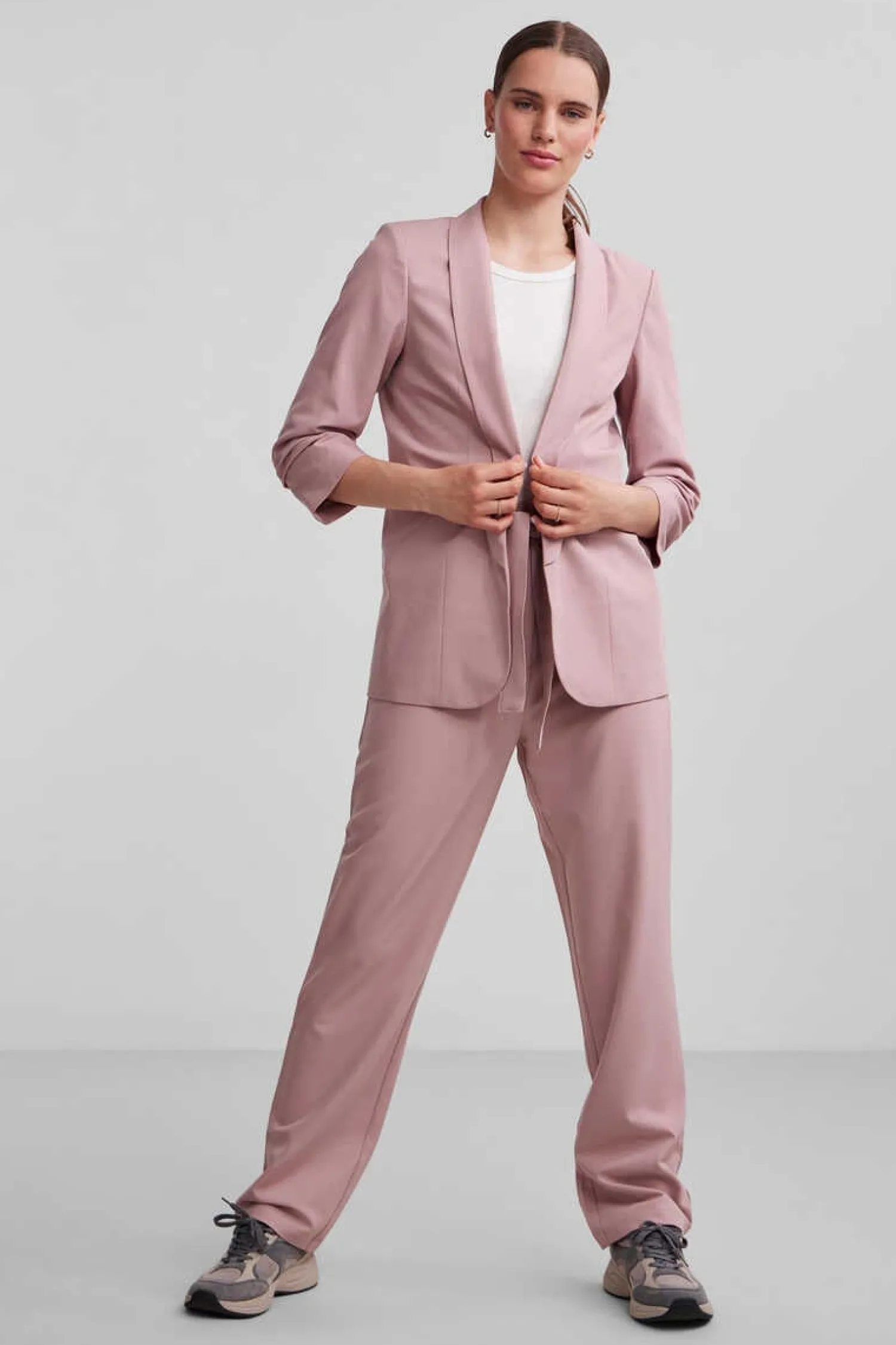 Pieces Blusoes E Casacos-Blazer De Manga 3/4