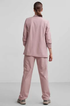 Pieces Blusoes E Casacos-Blazer De Manga 3/4