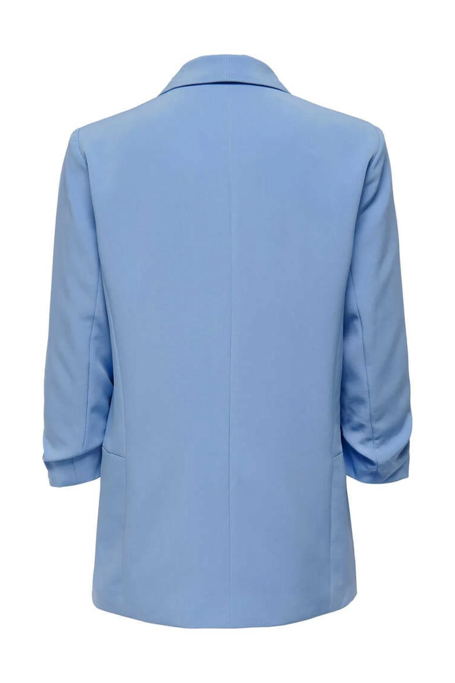 Only Blusoes E Casacos-Blazer De Manga A 3/4 Com Lapelas