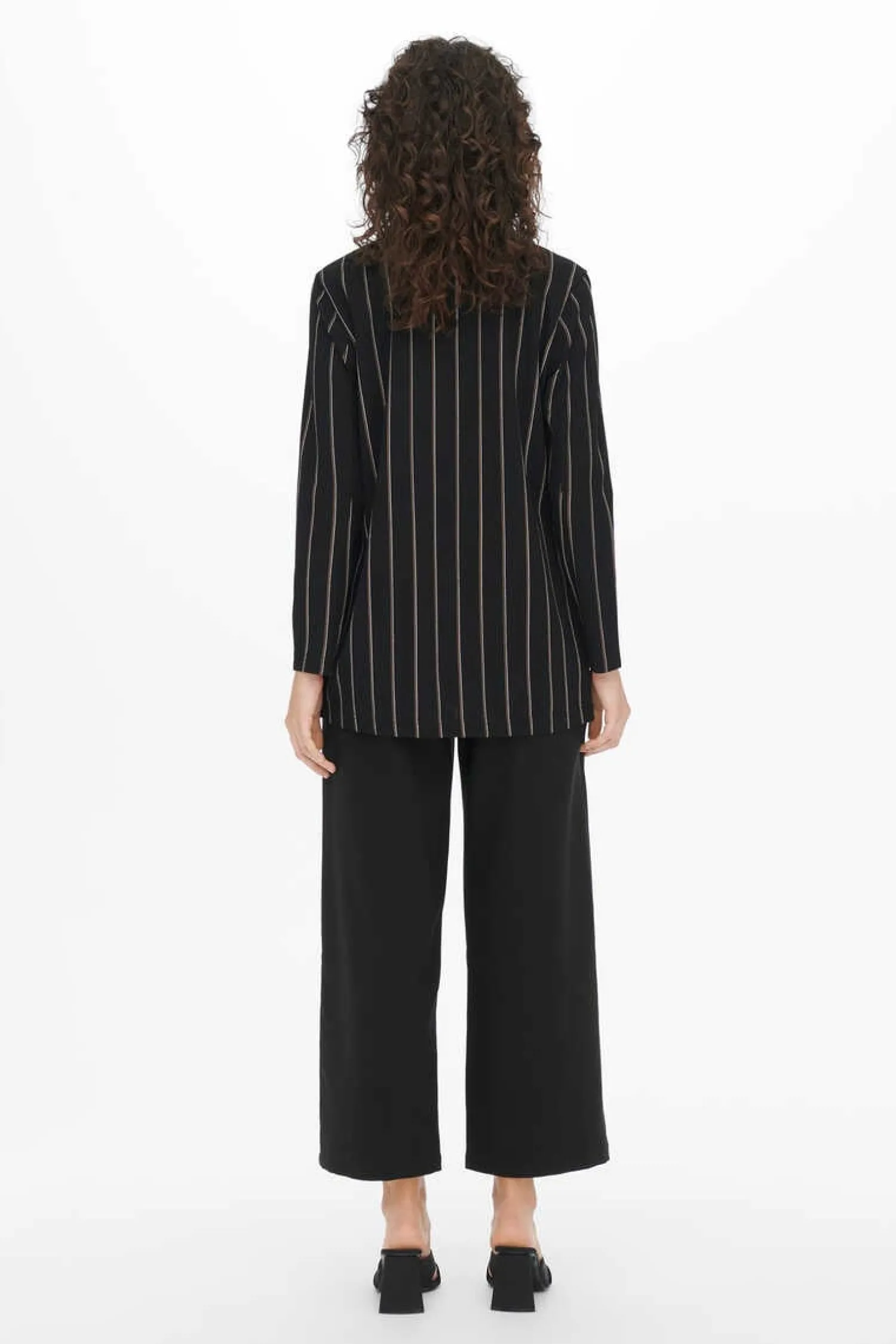 JDY Blusoes E Casacos-Blazer Fluido Com Manga Comprida