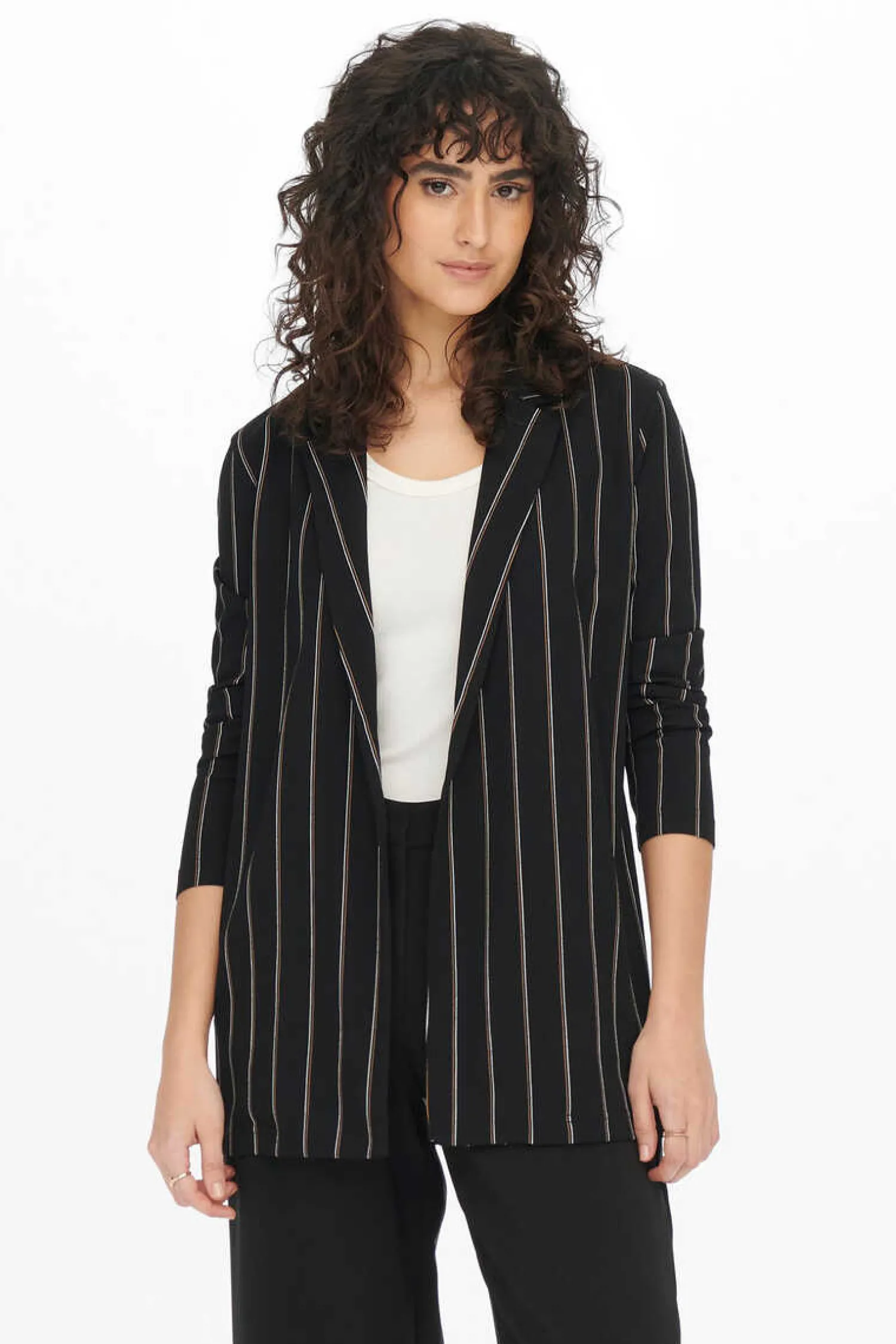 JDY Blusoes E Casacos-Blazer Fluido Com Manga Comprida