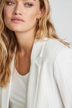 Pieces Blusoes E Casacos-Blazer Gola Lapela