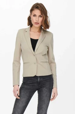 Only Blusoes E Casacos-Blazer Manga Comprida Botoes