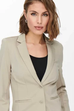 Only Blusoes E Casacos-Blazer Manga Comprida Botoes