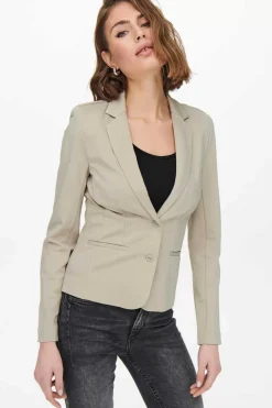 Only Blusoes E Casacos-Blazer Manga Comprida Botoes