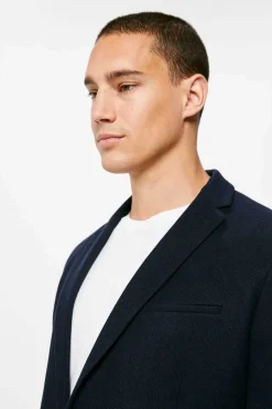 Springfield Blazer Olho De Perdiz Marinho Online