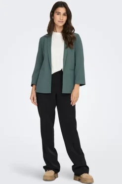 Only Blusoes E Casacos-Blazer Sem Botoes