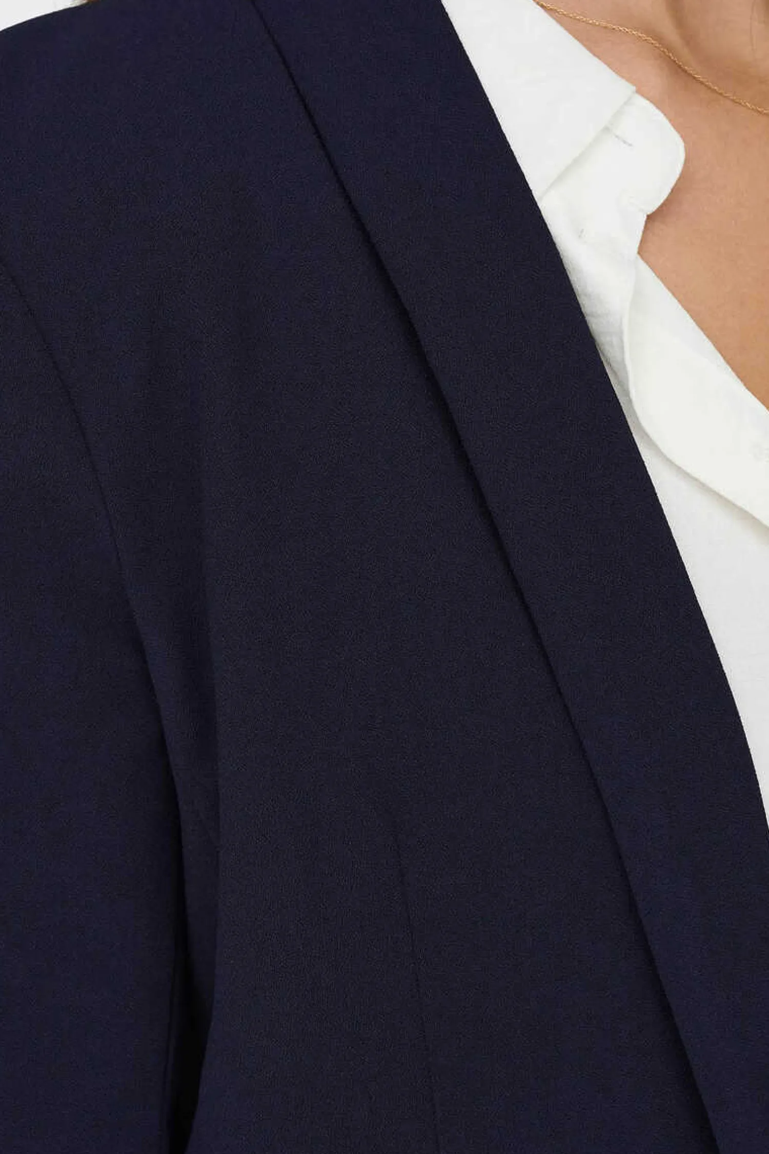 Only Blusoes E Casacos-Blazer Sem Botoes