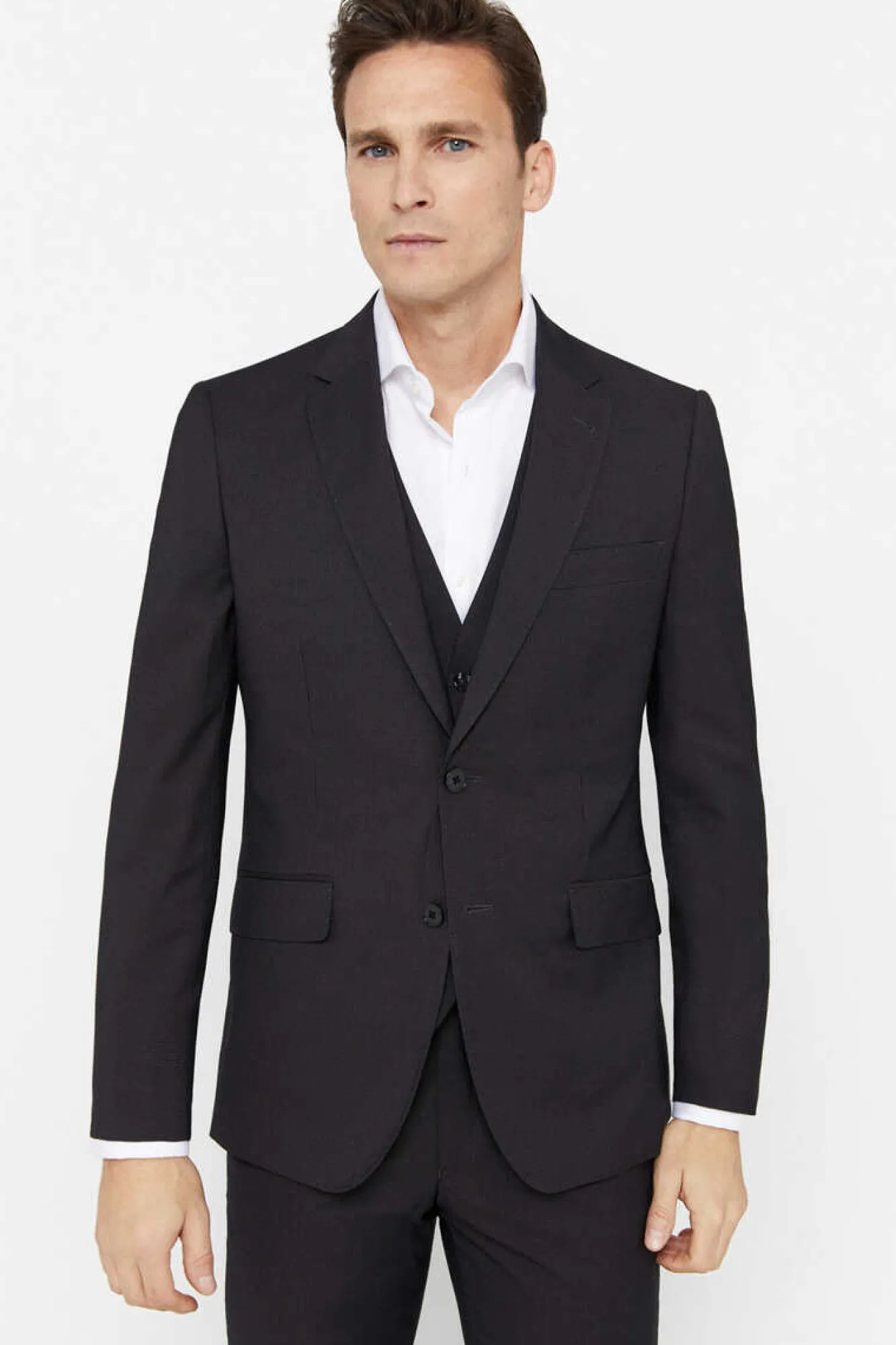 Cortefiel Blazer Serie Xxi Cinzento Outlet
