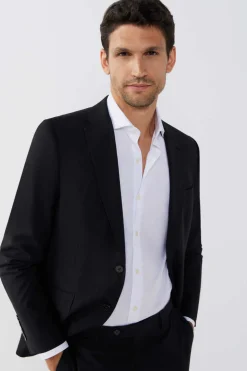 Cortefiel Blazer Serie Xxi Preto