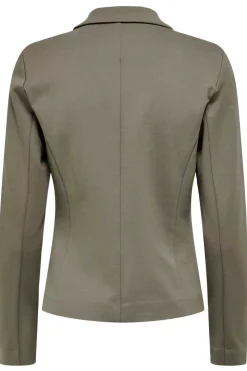 Only Blusoes E Casacos-Blazer Slim Com Bolsos