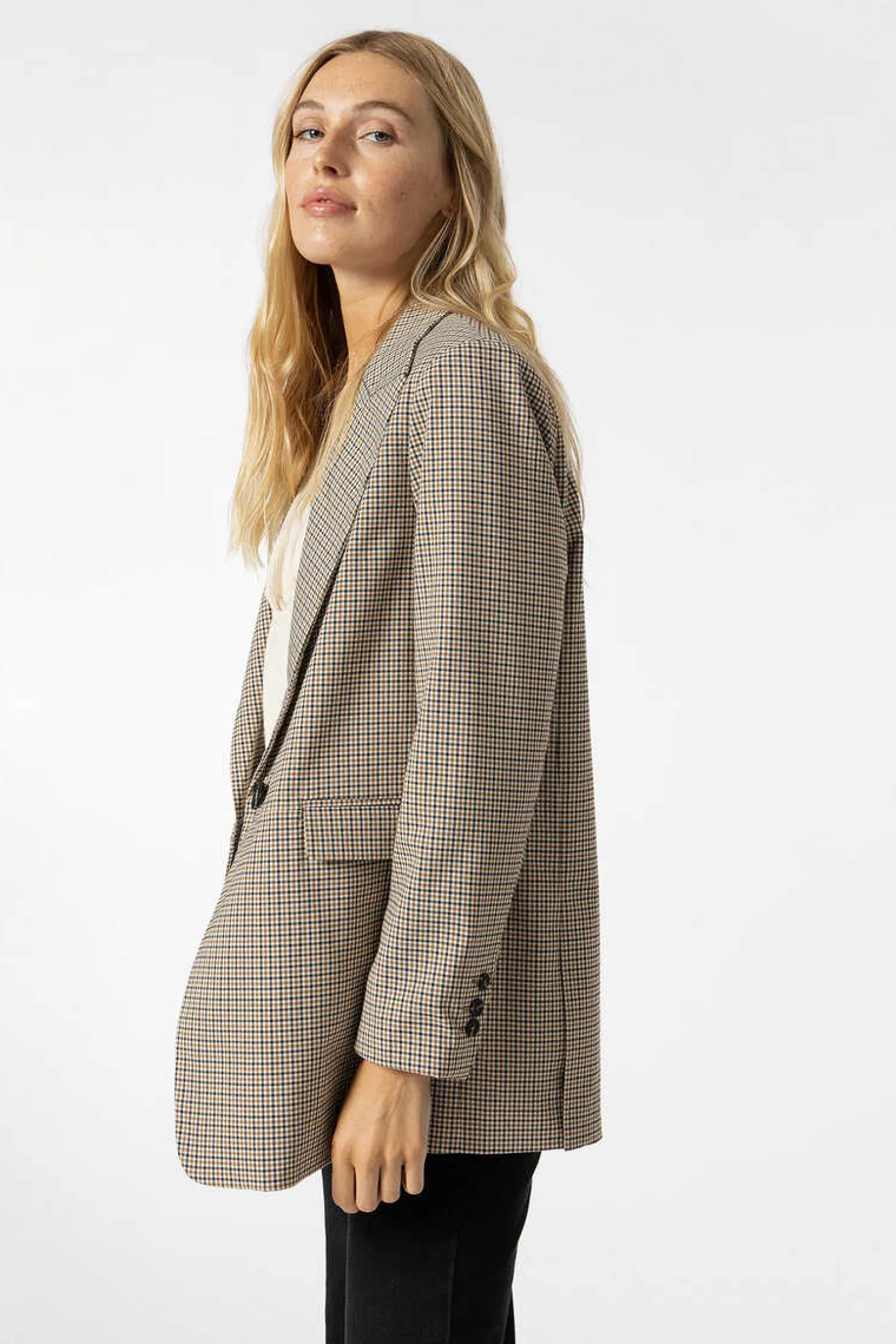 Tiffosi Blusoes E Casacos-Blazer Xadrez