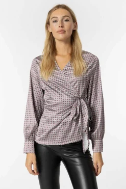 Tiffosi Camisas E Blusas-Blusa Acetinada Cruzada