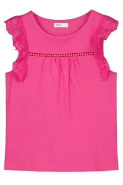 Springfield Camisas E Blusas-Blusa Bimateria Folhos Lace